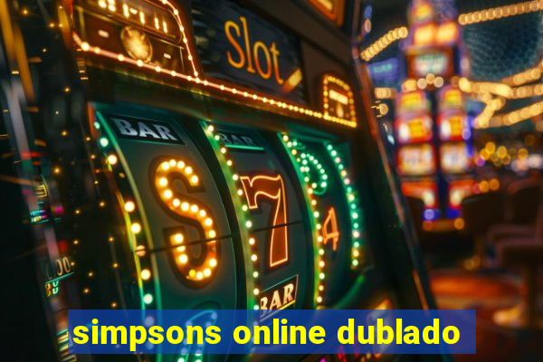 simpsons online dublado